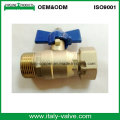 8 Years Quality Guarantee Forged Brass Butterfly Ball Valve (IC-1004)